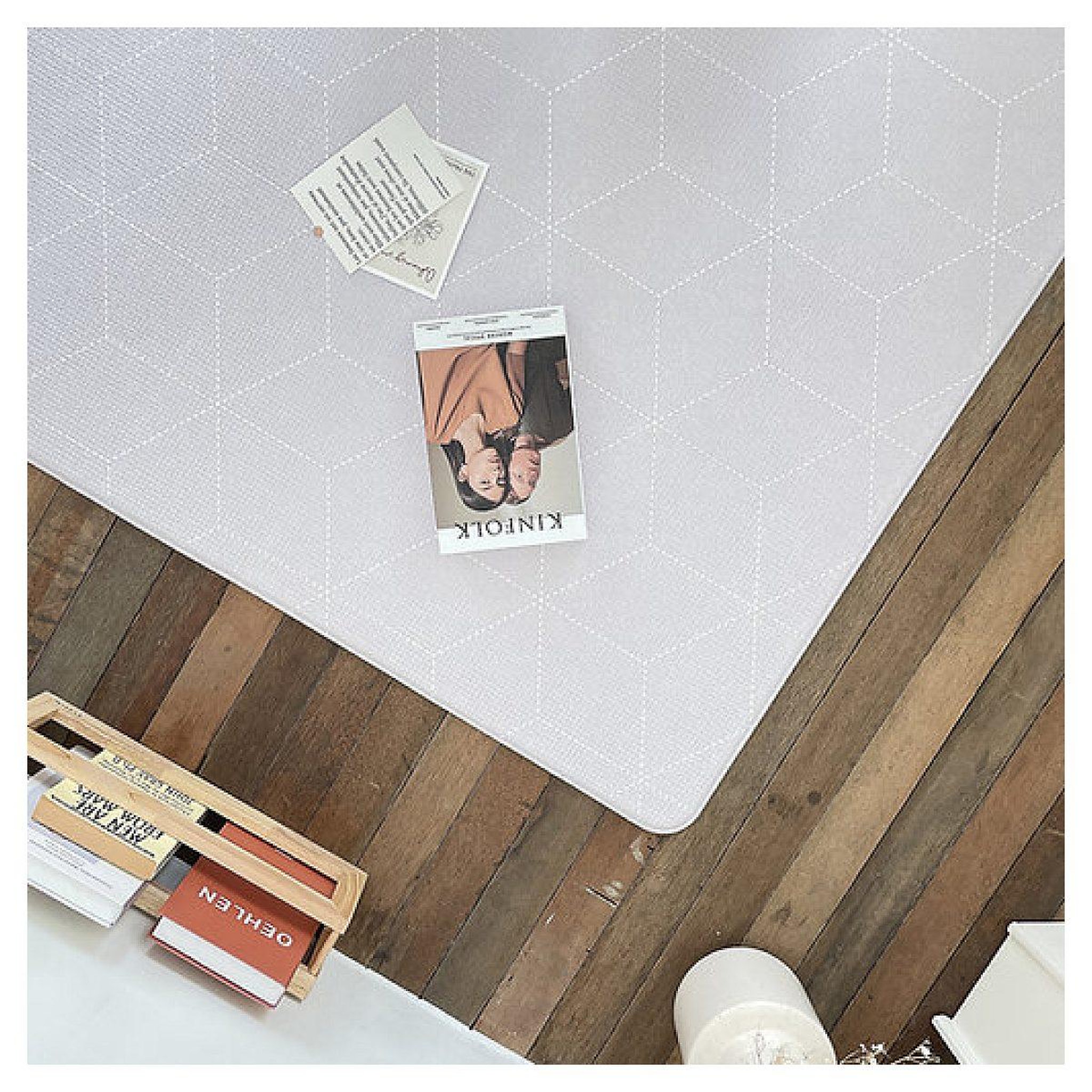 Voir la diapositive 2 : DWINGULER Tapis de jeu réversible gris crépuscule