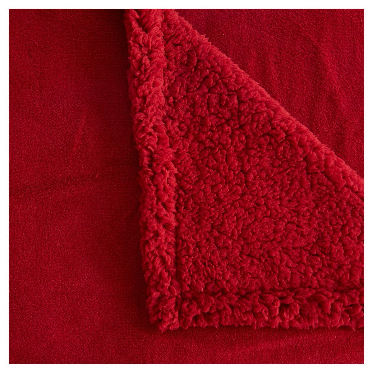 ACTUEL Couverture unie bi- matière en polyester 240g/m² SWEET 