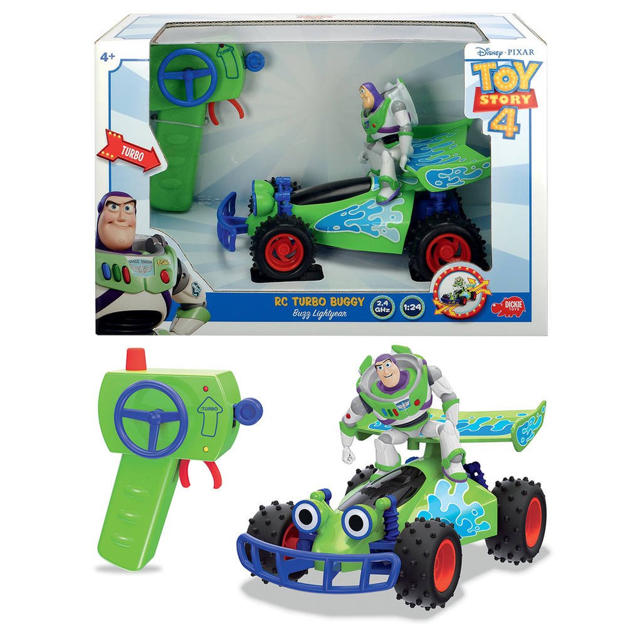 Voir la diapositive 2 : SMOBY Véhicules radiocommandé 1/24 Buzz - Toy Story 4