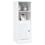 Voir la diapositive 4 : VIDAXL Buffet haut blanc brillant 36x35,5x103,5 cm bois d'ingenierie