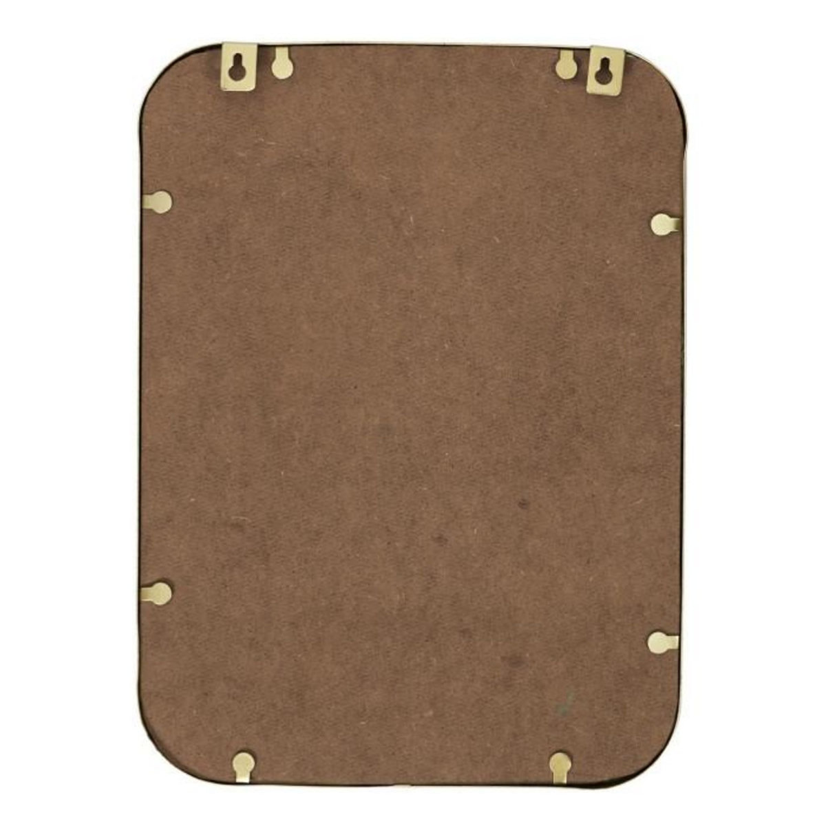 Paris Prix Miroir Mural Déco  Contour Carré  34cm Or