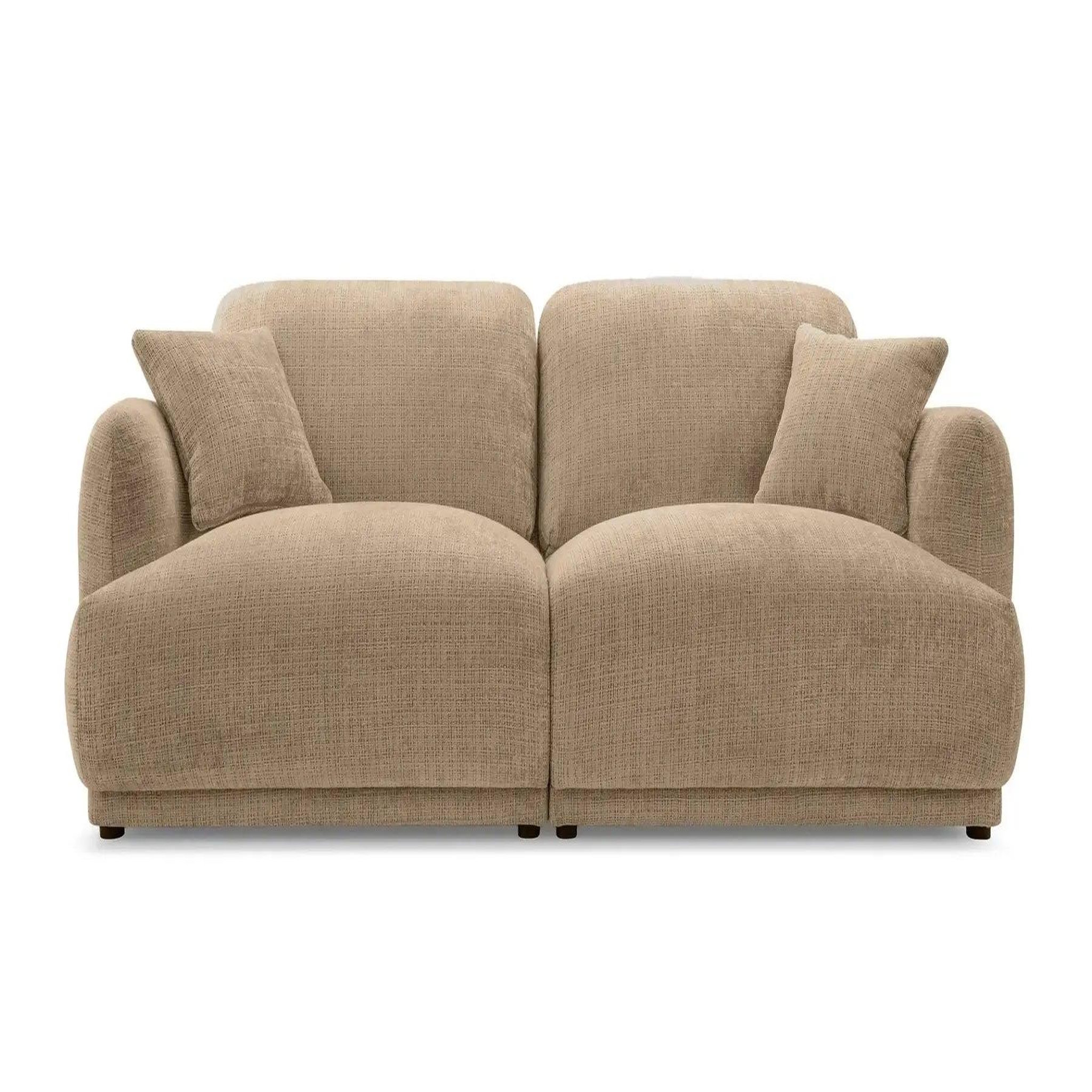 Voir la diapositive 1 : CASANOVA PARIS Rosalie - canapé droit tissu chenille 2 places