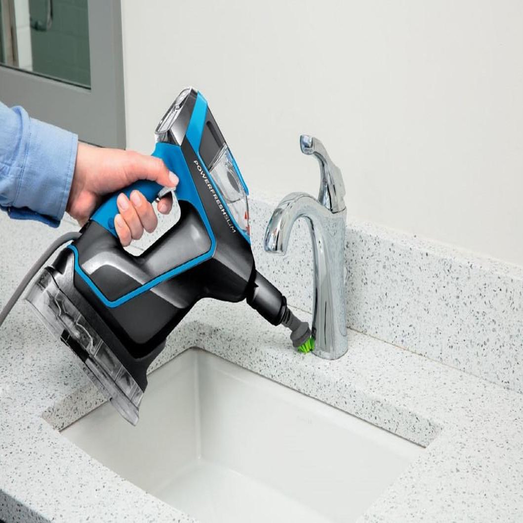 Voir la diapositive 4 : BISSELL Nettoyeur balai vapeur 1500w - 2234N
