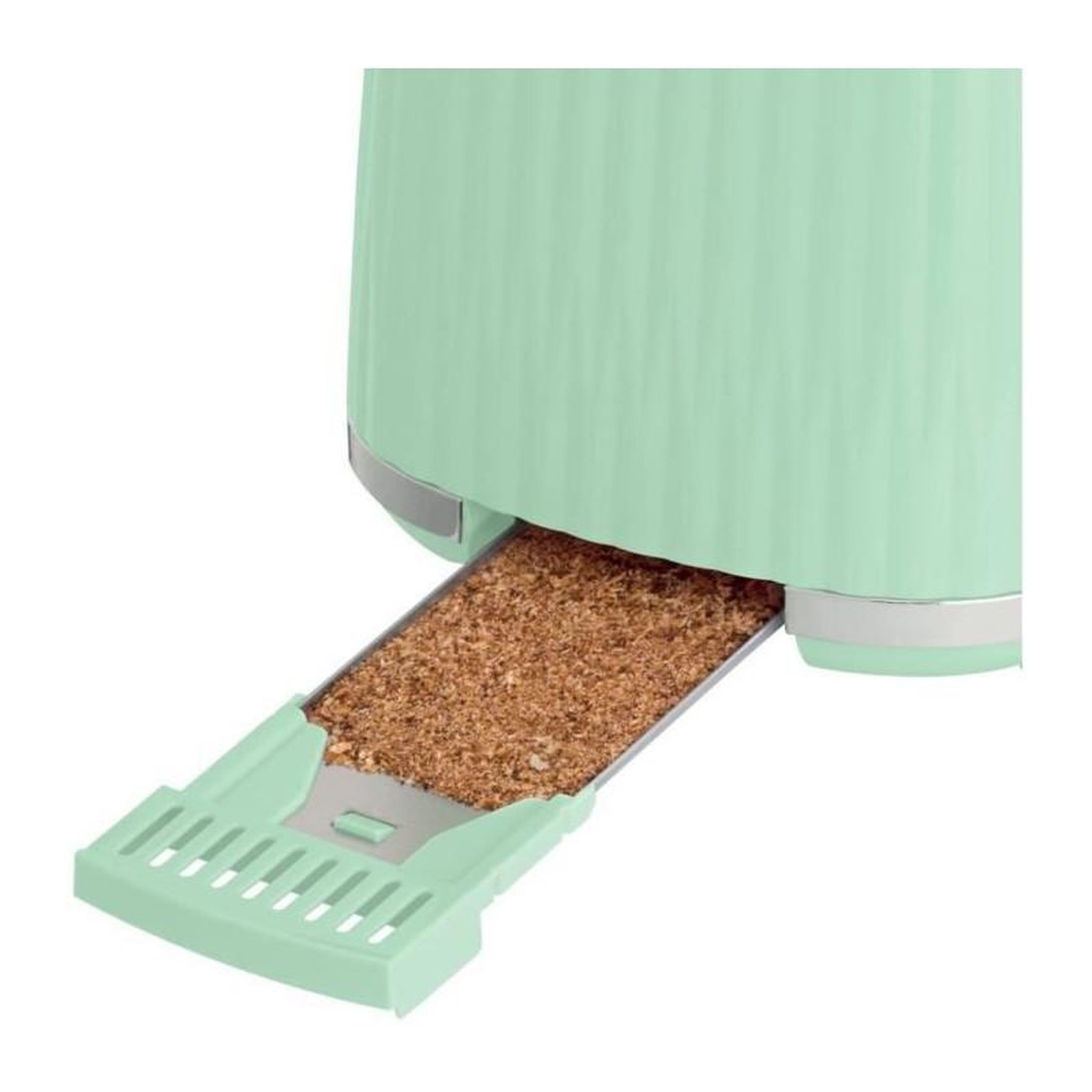 Voir la diapositive 6 : Russell Hobbs Grille-pain - RUSSELL HOBBS - EDEN - 800 W - 2 fentes - Pistachio