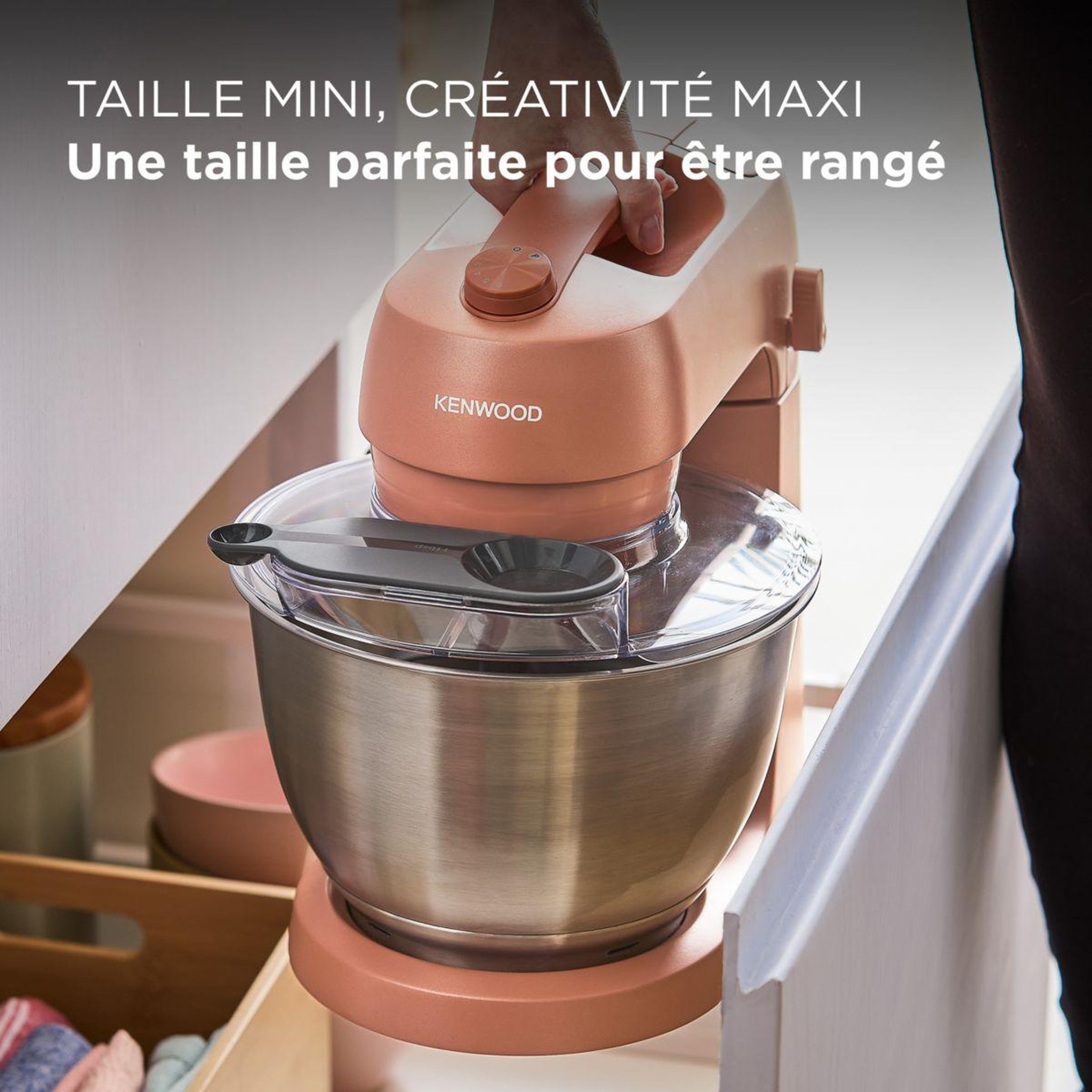 Voir la diapositive 2 : KENWOOD Robot pâtissier go kzm35.000rd