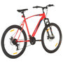 Voir la diapositive 3 : VIDAXL Vélo de montagne 21 vitesses Roues 29 pouces Cadre 53 cm Rouge
