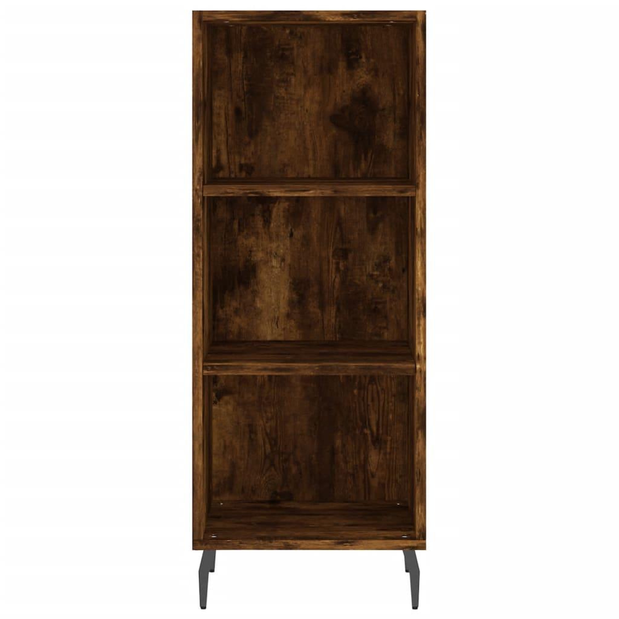 Voir la diapositive 4 : VIDAXL Buffet chene fume 34,5x32,5x90 cm bois d'ingenierie