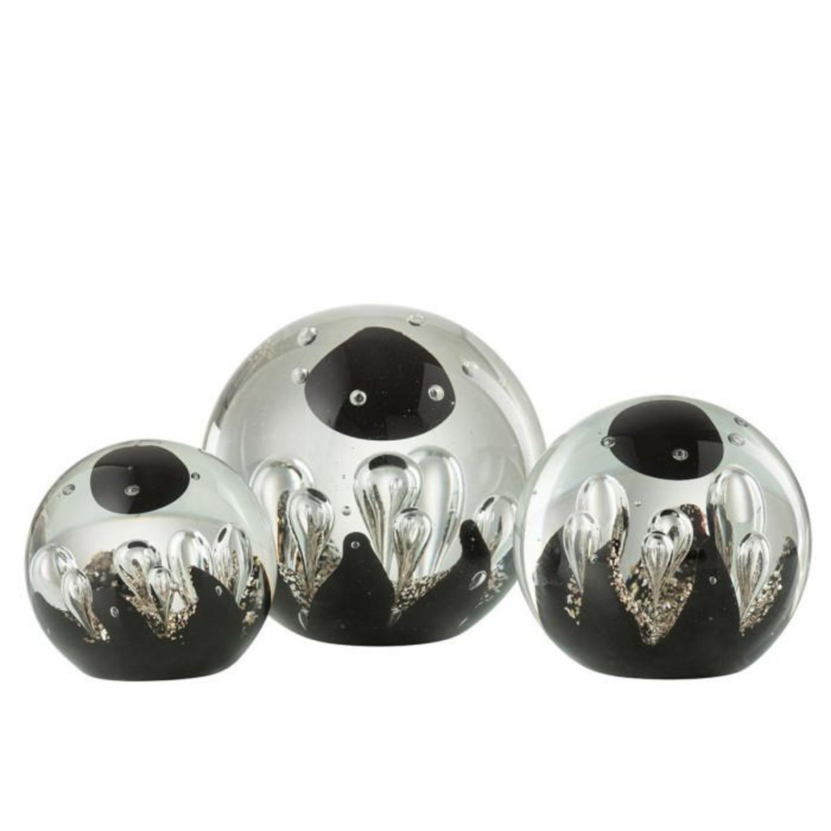 Paris Prix Presse-Papier en Verre  Magic  12cm Noir