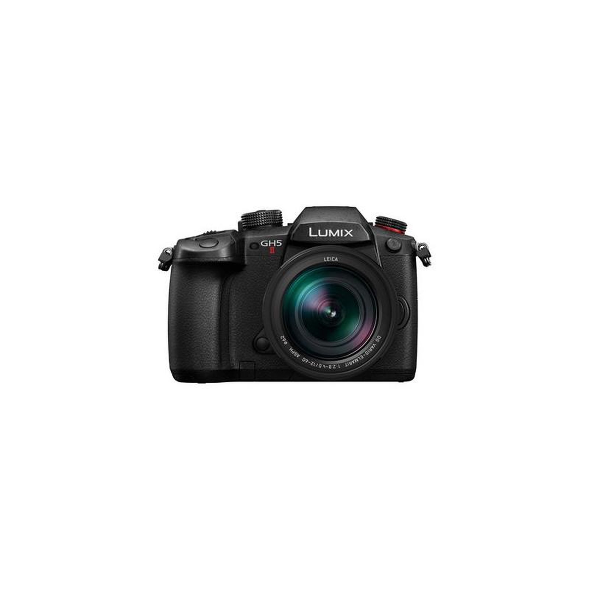 PANASONIC Appareil photo hybride Panasonic Lumix GH5 Mark II + Leica DG Vario Elmarit 12 60mm f 2.8 4.0 ASPH O.I.S Noir