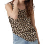 Voir la diapositive 1 : Vero Moda Débardeur Imprimé Léopard Beige/ Femme Vero Moda Easy