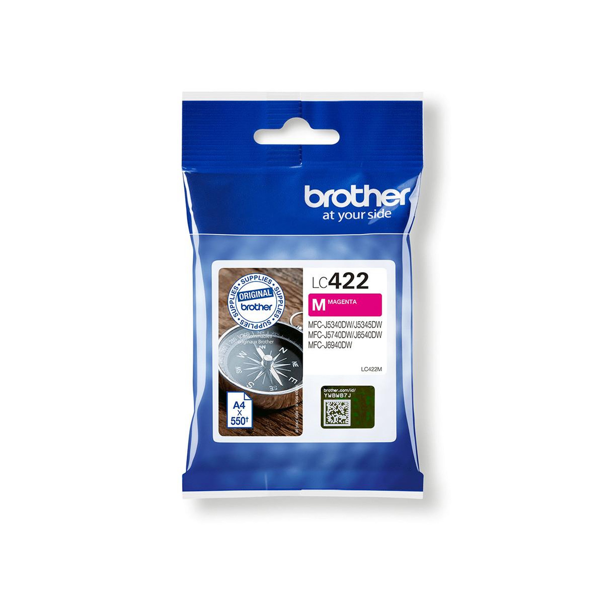 Brother Brother lc422m cartouche d'encre originale - magenta