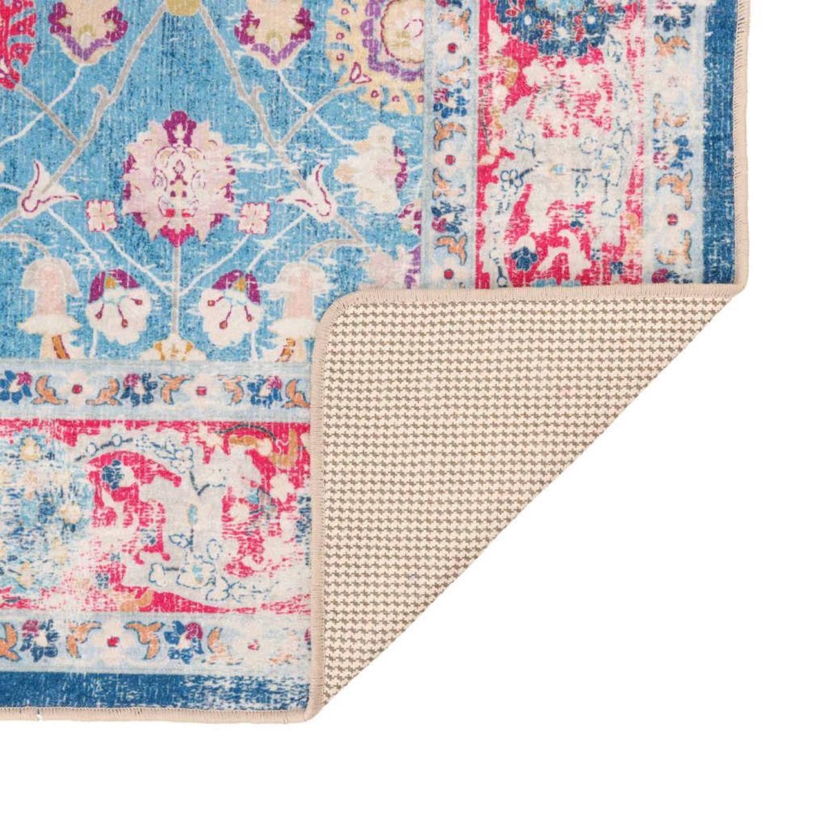 VIDAXL Tapis lavable multicolore 160x230 cm antiderapant