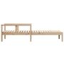 Voir la diapositive 5 : VIDAXL Chaise longue 199,5x62x55 cm bois massif de pin