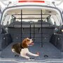 Voir la diapositive 2 : PAWHUT Grille de séparation extensible voiture barrière de sécurité barre réglable pour chien noir