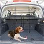 Voir la diapositive 2 : PAWHUT Grille de séparation extensible voiture barrière de sécurité barre réglable pour chien noir