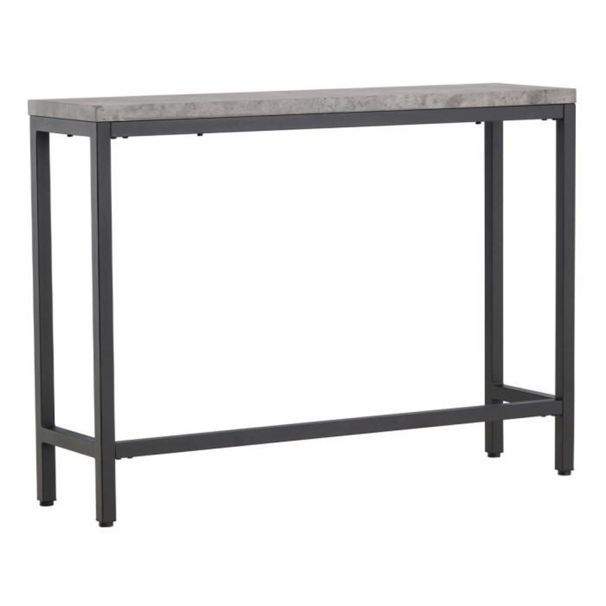 Paris Prix Console Design  Rise  110cm Gris & Noir