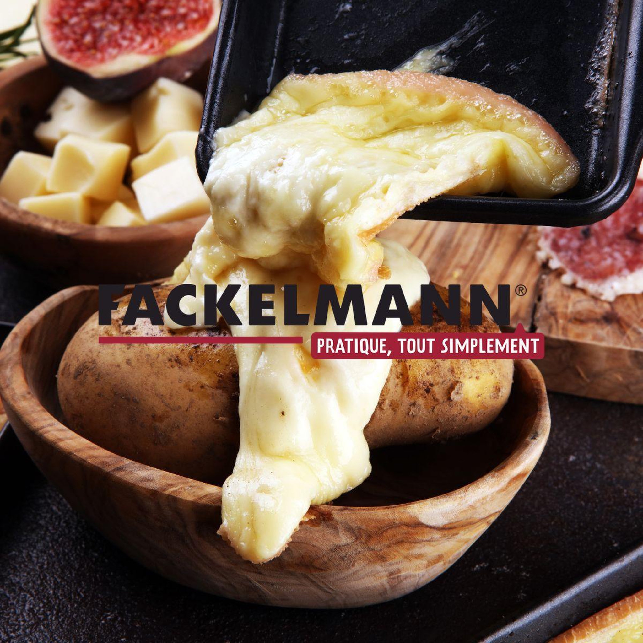 Voir la diapositive 6 : Fackelmann Ensemble de 12 spatules à raclette en bois 13 cm fackelmann wood edition