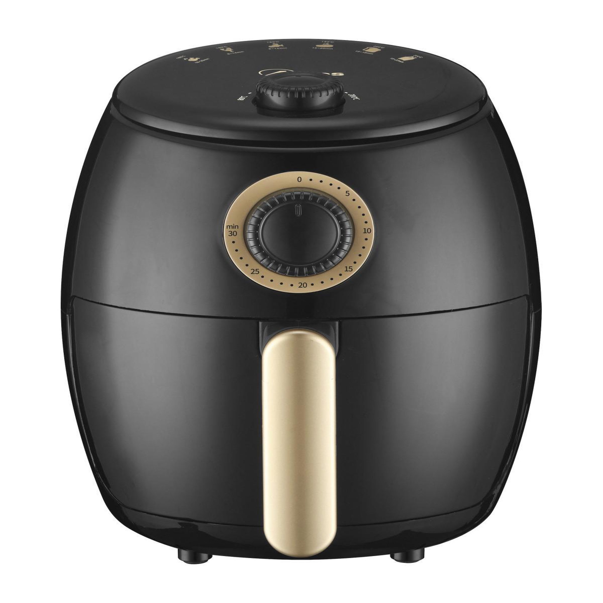 Voir la diapositive 3 : Ardes Friteuse à air chaud simple ardes eldorada mini 2 l indépendante 1000 w noir