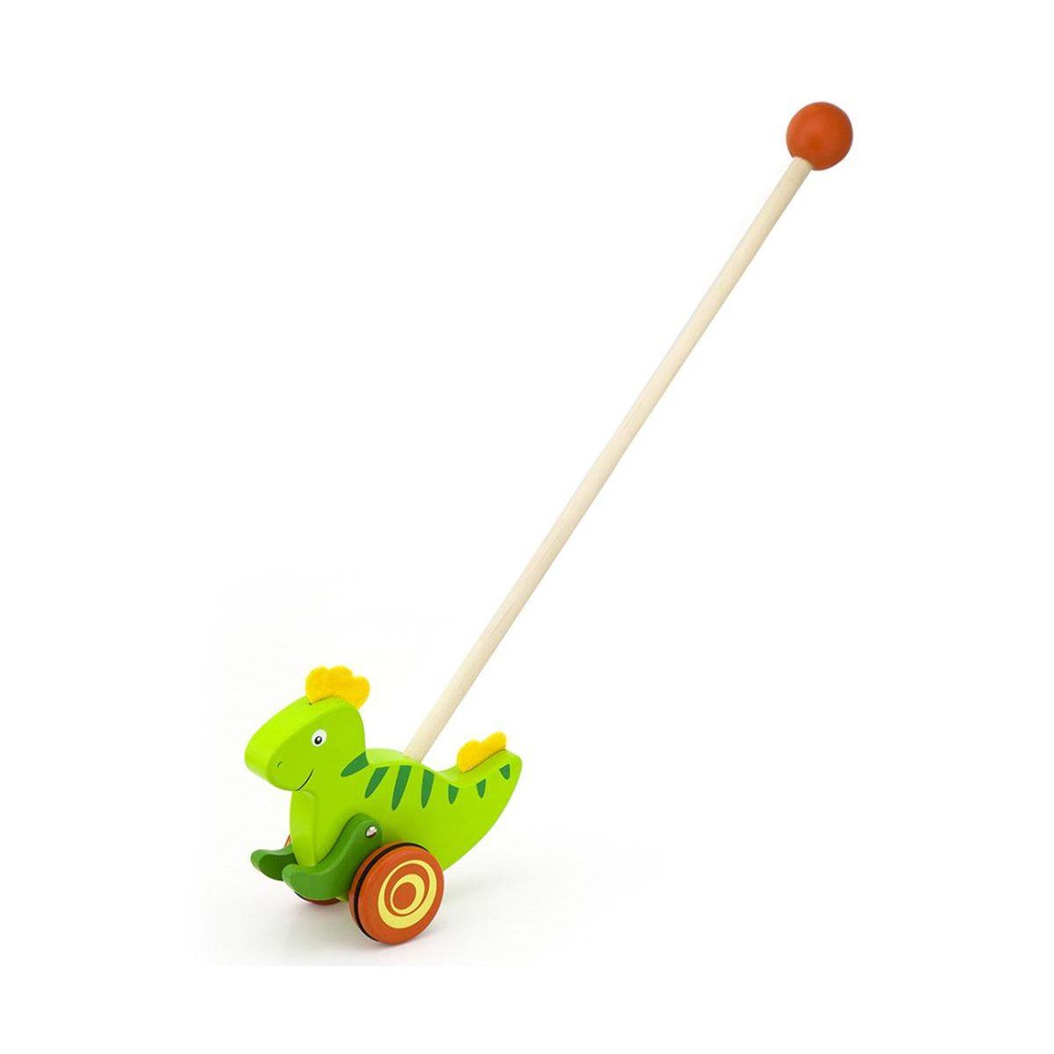 VIGA Jouet à pousser dinosaure  50963