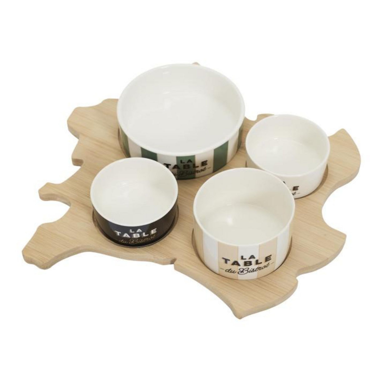 Paris Prix Planche Apéro Carte de France  Bistrot  28cm Naturel