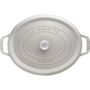 Voir la diapositive 3 : Staub Cocotte 33 cm Truffe blanche fonte