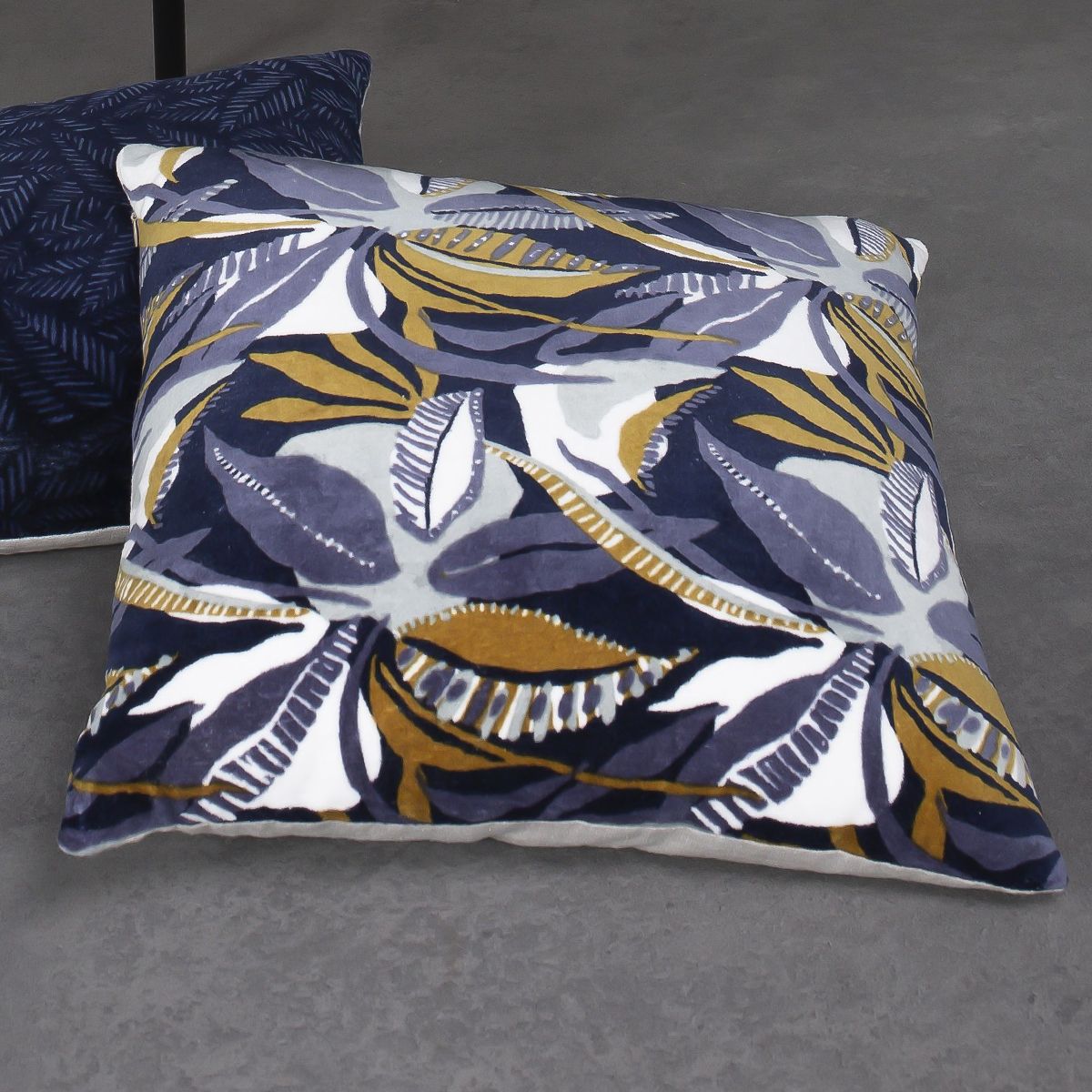 TODAY Coussin déco déhoussable en coton TERANGA