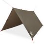Voir la diapositive 2 : VIDAXL Bache de camping marron 306x306 cm impermeable