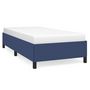 Voir la diapositive 2 : VIDAXL Cadre de lit sans matelas bleu 90x190 cm tissu