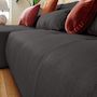 Voir la diapositive 3 : LISA DESIGN Onyx - canapé modulable d'angle gauche 5 places - en tissu