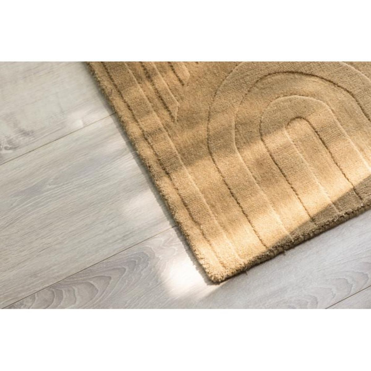 Paris Prix Tapis Déco  Nora  50x80cm Beige