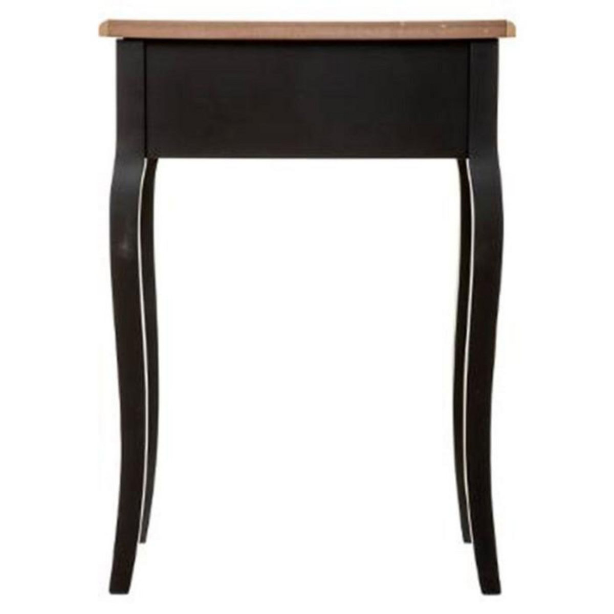 ATMOSPHERA Table de Chevet 1 Tiroir  Chrysa  65cm Noir