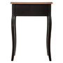Voir la diapositive 3 : ATMOSPHERA Table de Chevet 1 Tiroir  Chrysa  65cm Noir