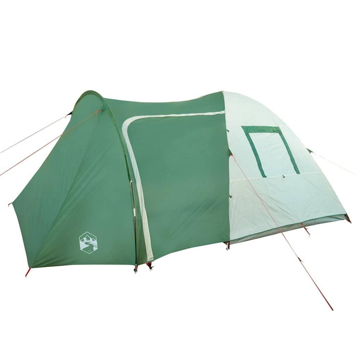 VIDAXL Tente familiale a dome 6 personnes vert impermeable