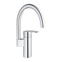 Voir la diapositive 1 : Grohe Robinet de cuisine - Chromé - Bec Haut - GROHE Wave Cosmopolitain - 32449001