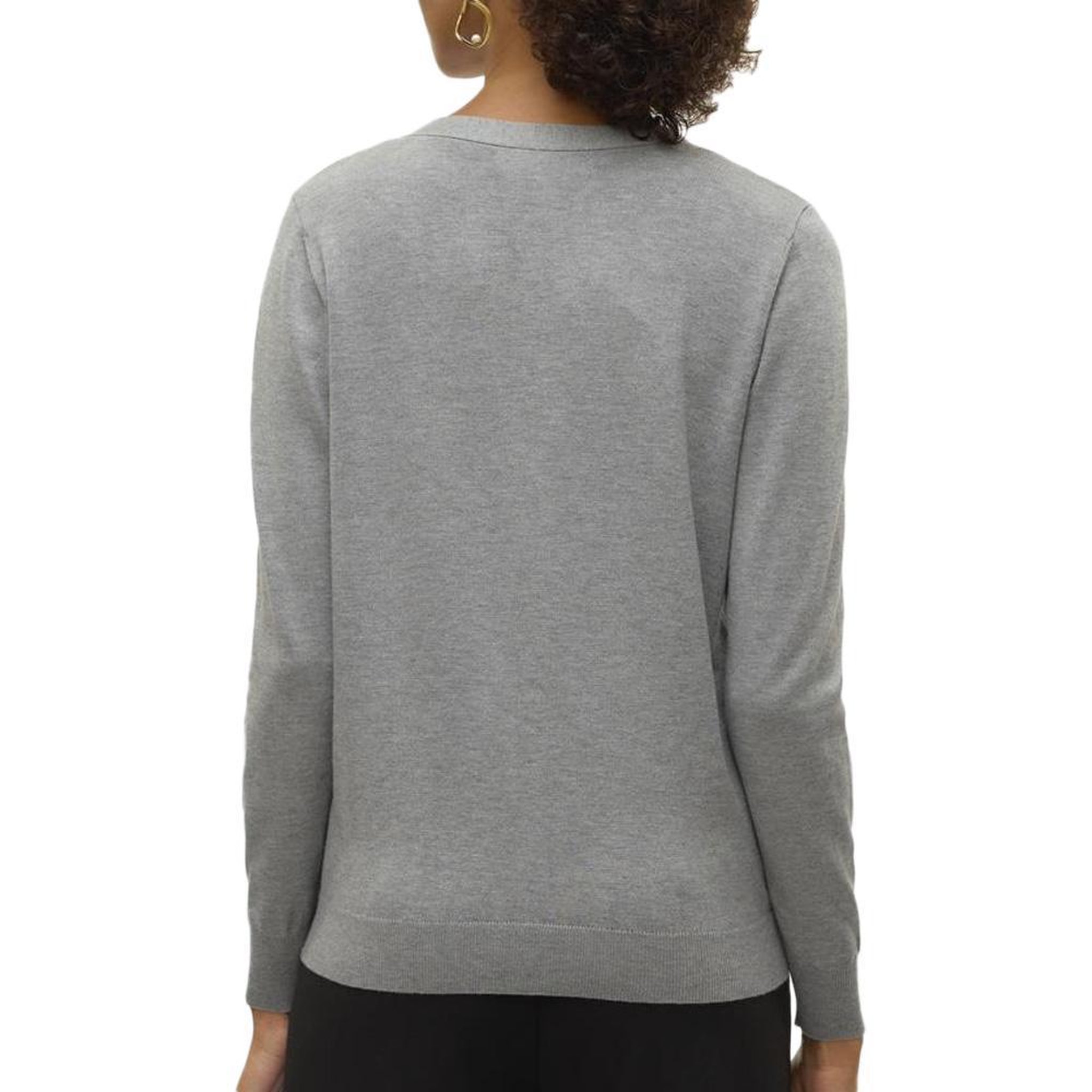 Voir la diapositive 2 : Vero Moda Gilet Gris Femme Vero Moda Cardigan