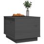 Voir la diapositive 4 : VIDAXL Table basse Gris 40x50x35 cm Bois massif de pin