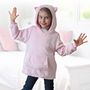 Voir la diapositive 6 : Paris Prix Sweat Pochon Peluche  Enfant  66cm Rose
