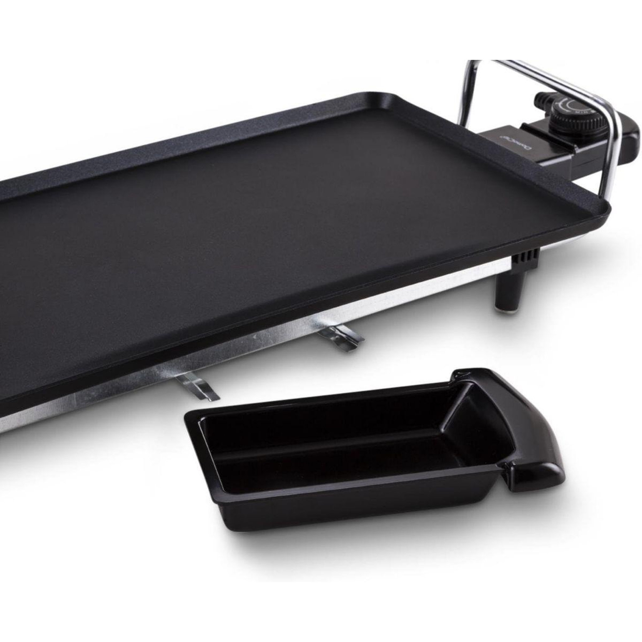 Voir la diapositive 4 : LIVOO Plancha électrique dom174 noir à poser, 43x23.3 cm