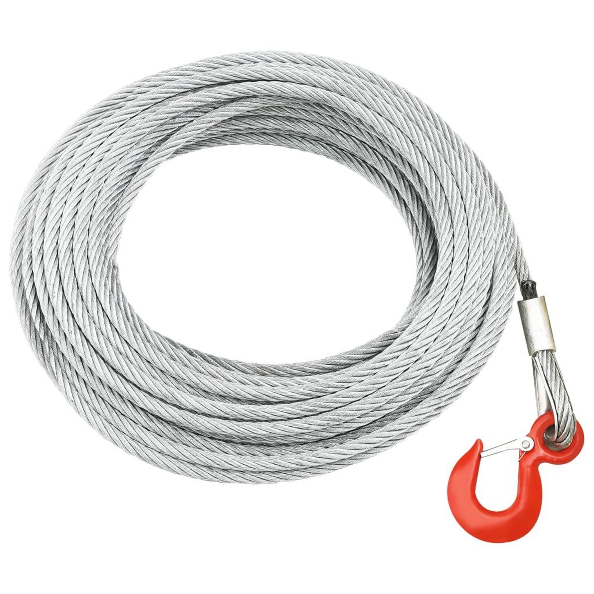 VIDAXL Cable metallique 800 kg 20 m