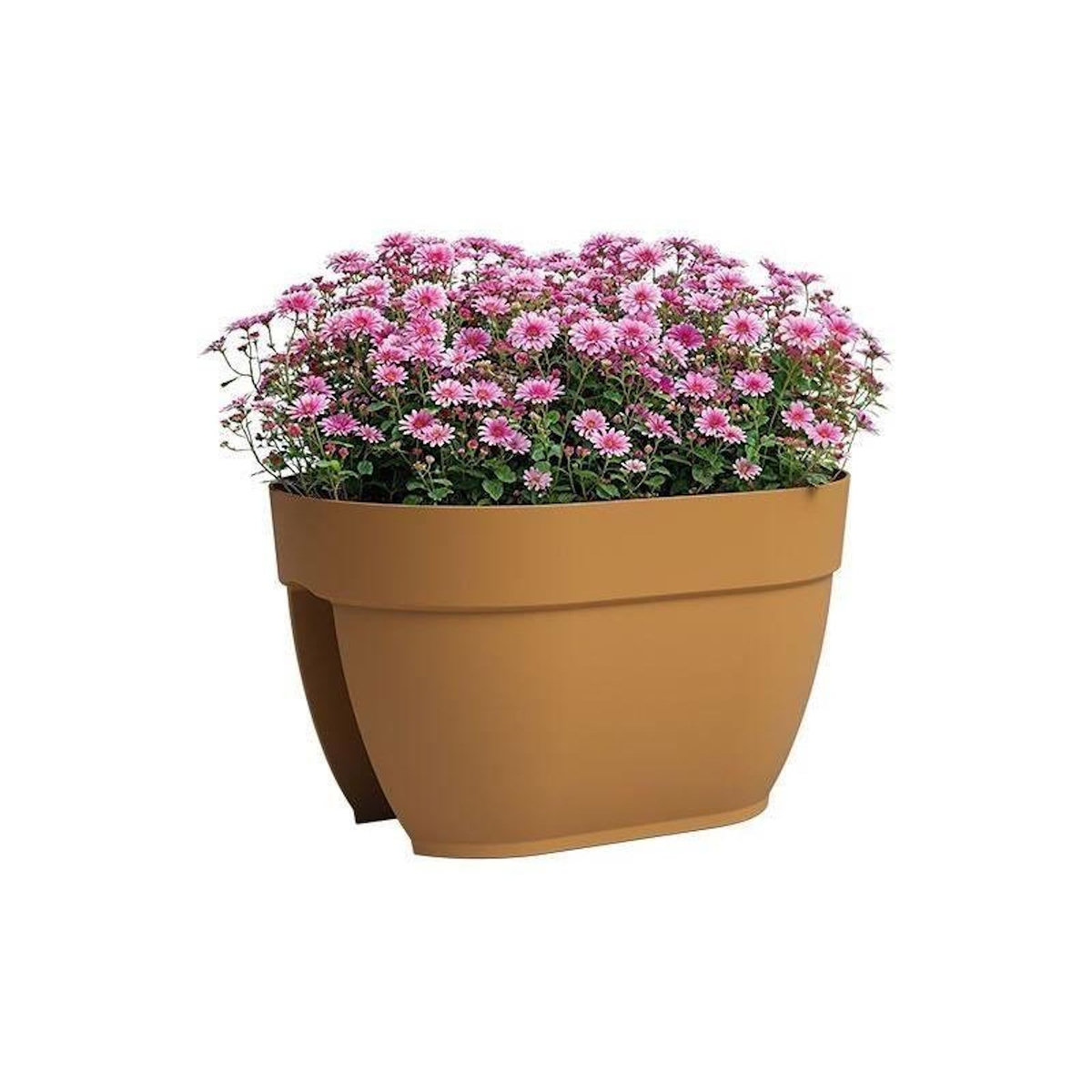 ARTEVASI Jardiniere - ARTEVASI - CAPRI CAMPANA balcon - 40 ma - Jaune miel