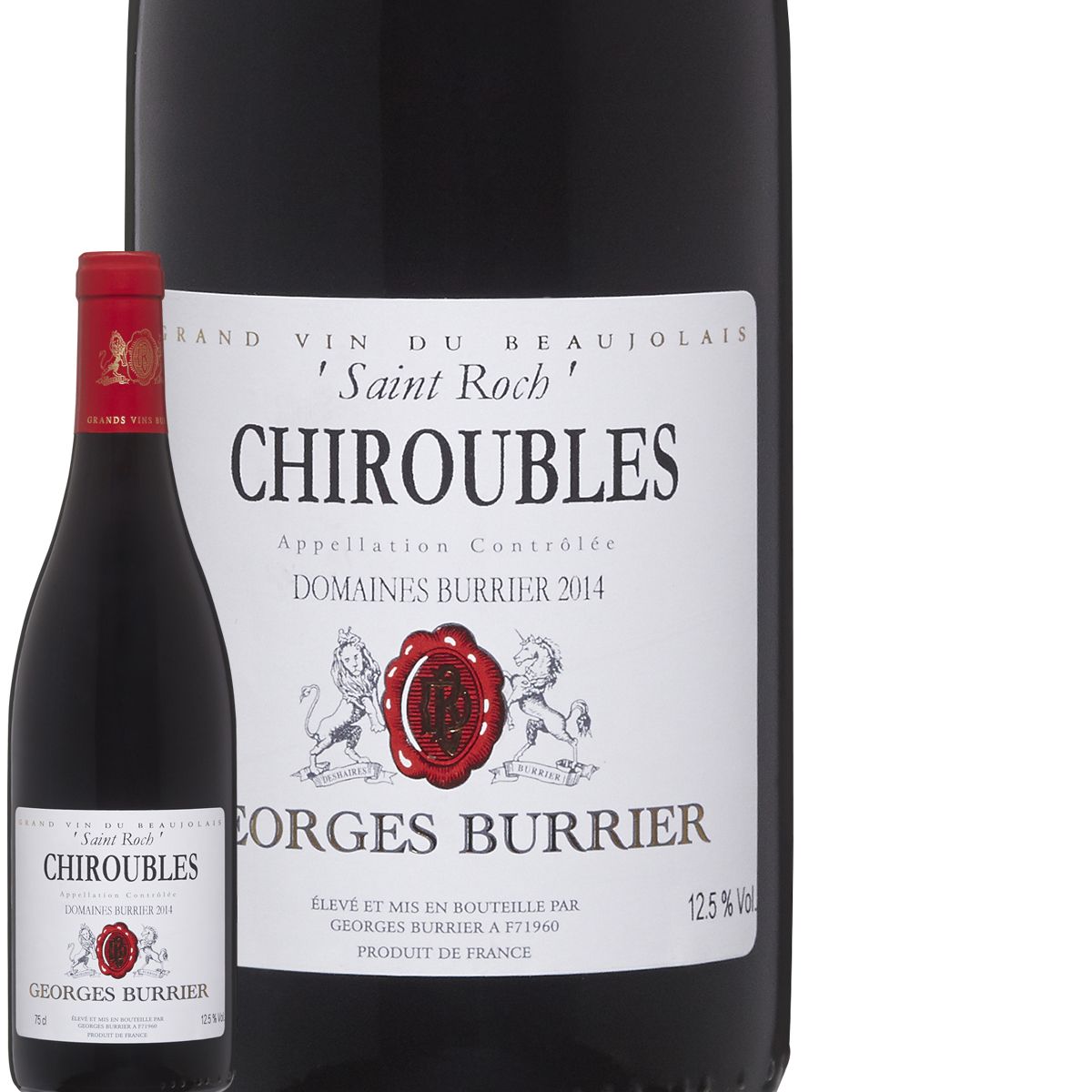 Saint Roch Domaines Burrier Chiroubles Rouge 2014