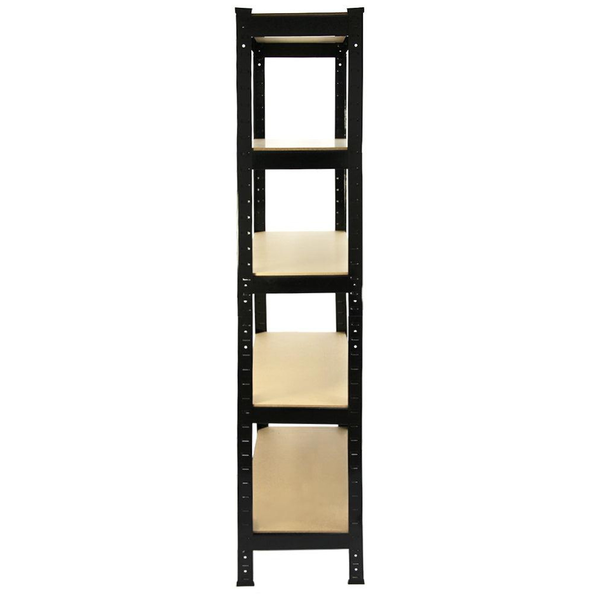 Voir la diapositive 2 : MONSTER RACKING 3 rayonnages t-rax en acier noir 75cm x 30cm x 150cm