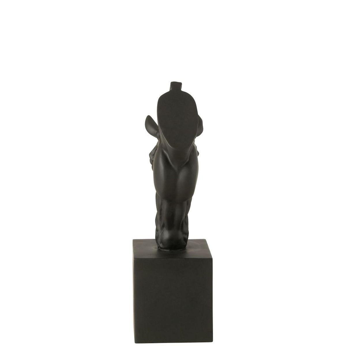 Paris Prix Tête de Cheval sur Socle  Hollywood  44cm Noir