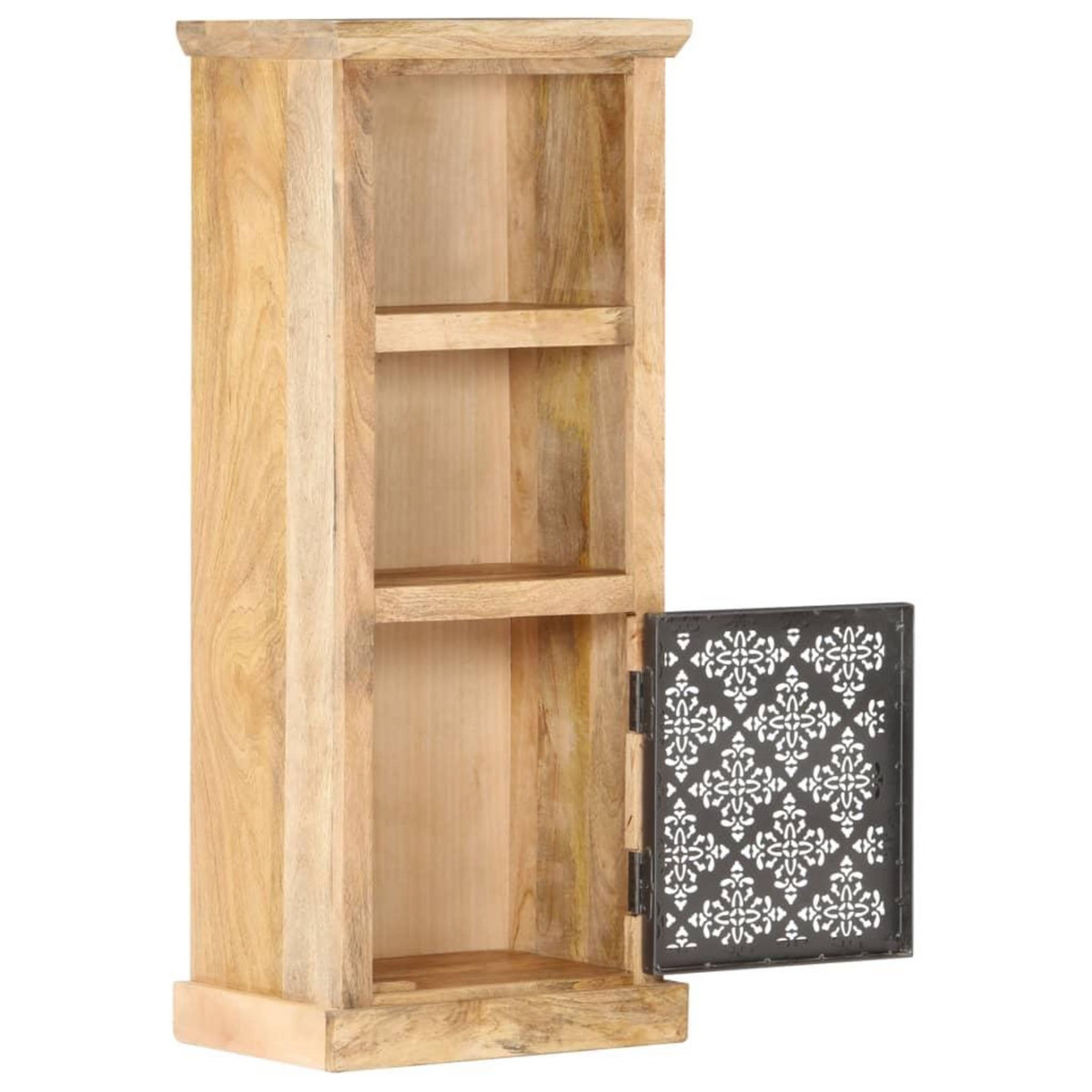 VIDAXL Buffet avec porte 45x32x110 cm Bois de manguier solide