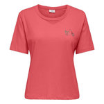 JACQUELINE DE YONG T-shirt Rose Femme JDY May. Coloris disponibles : Rose