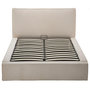 Voir la diapositive 3 : BEST MOBILIER Topaze - lit coffre - 160x200 cm - sommier inclus - velours côtelé