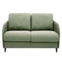 Voir la diapositive 4 : BEST MOBILIER Cosmos - canapé 3 places convertible express couchage quotidien 140 cm matelas 11 cm en tissu
