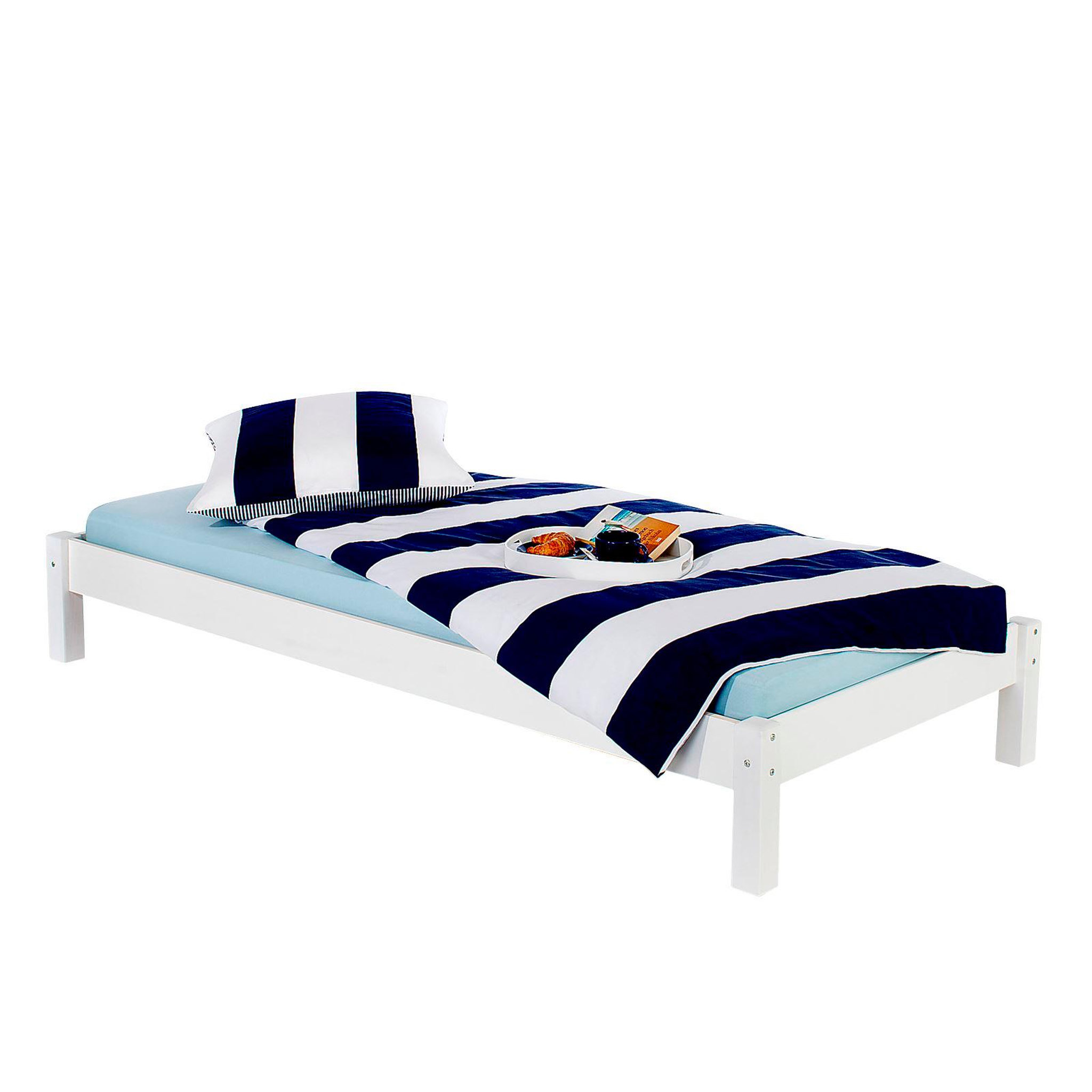 IDIMEX Lit futon TAIFUN, en pin massif