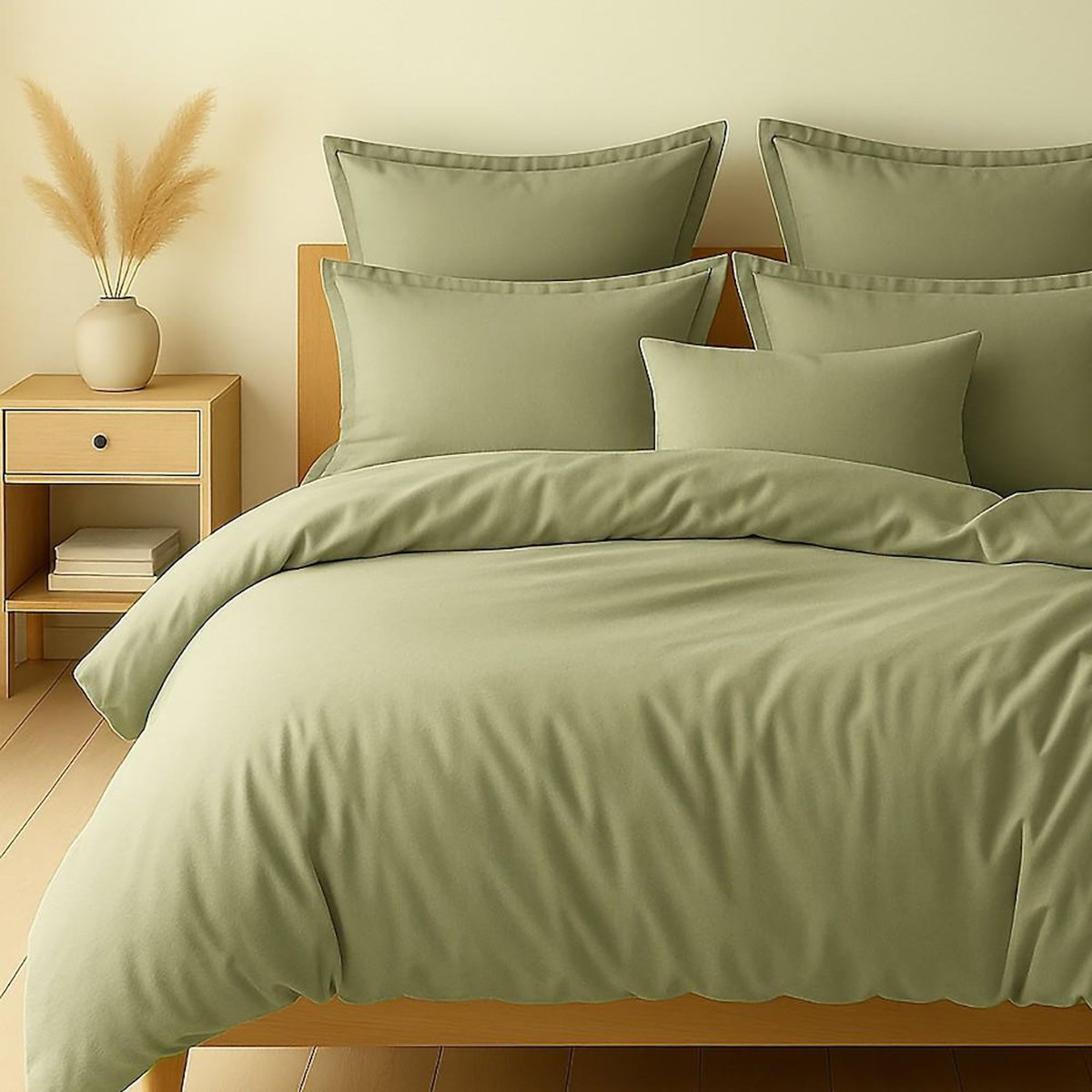 Home collection Parure housse de couette 100% coton 57fils