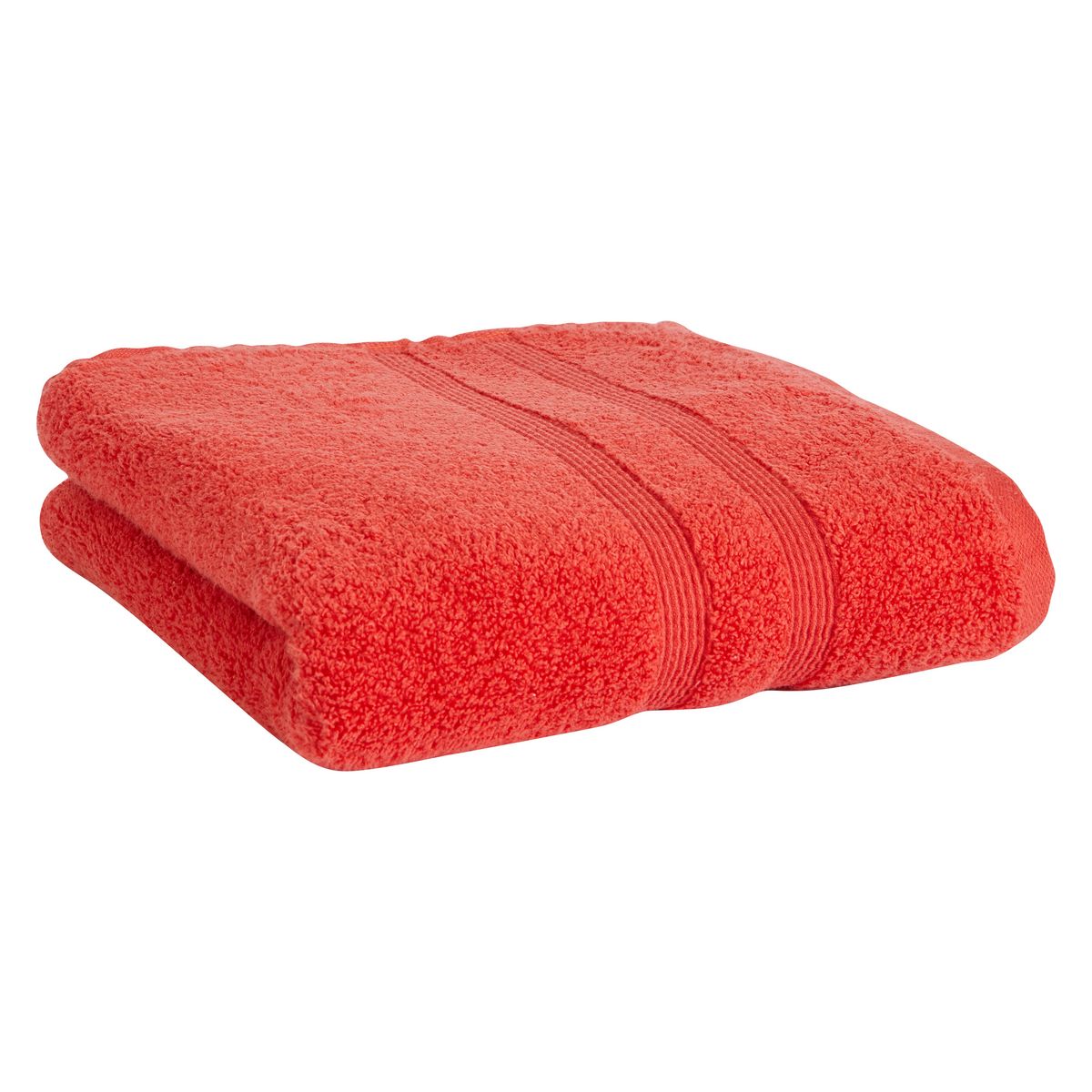 ACTUEL Serviette de toilette unie en coton  500 g/m²